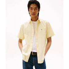 トミー ヒルフィガー(Tommy Hilfiger)のオックスフォードソリッドショートスリーブシャツ