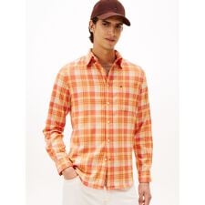 トミー ヒルフィガー(Tommy Hilfiger)のソフトタッチブレンドチェックレギュラーフィットシャツ