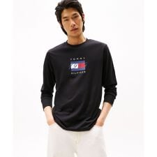 ライナーフラッググラフィックロングスリーブTシャツ
