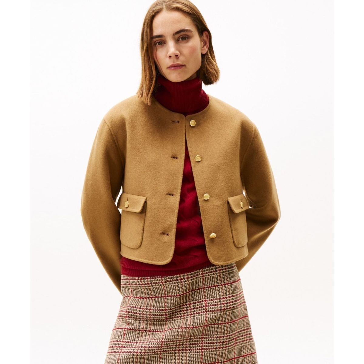 完売品✨TRENCH&COATアーモワールカプリス ブルゾン フランス アウター・ジャケット｜ERINA ONLINE STORE