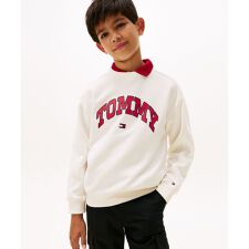トミー ヒルフィガー(Tommy Hilfiger)のBOYS カレッジロゴプリントスエットシャツ