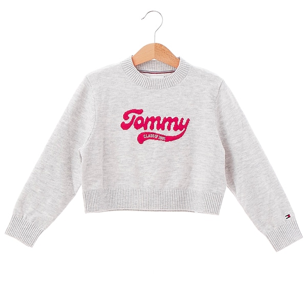 [�}���C]GIRLS �����O�X���[�u���S�Z�[�^�[/�g�~�[ �q���t�B�K�[�iTommy Hilfiger�j ���C�g�O���[P09