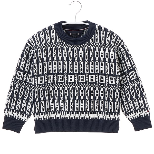 [�}���C]BOYS �t�F�A�A�C���N���[�l�b�N�Z�[�^�[/�g�~�[ �q���t�B�K�[�iTommy Hilfiger�j �}���`0GJ