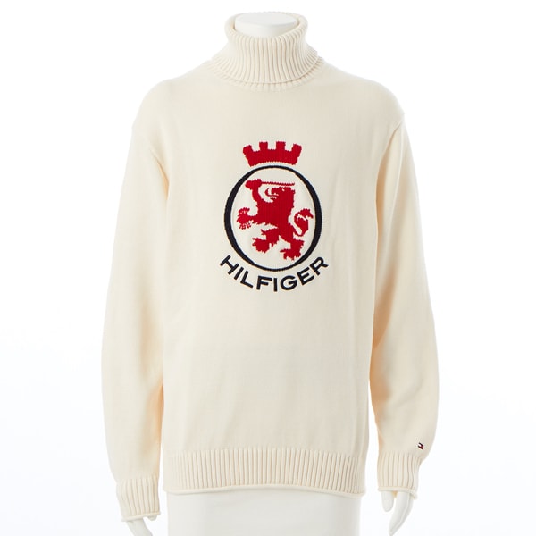 [�}���C]�O���t�B�b�N���[���l�b�N�Z�[�^�[/�g�~�[ �q���t�B�K�[�iTommy Hilfiger�j �z���C�gZ00