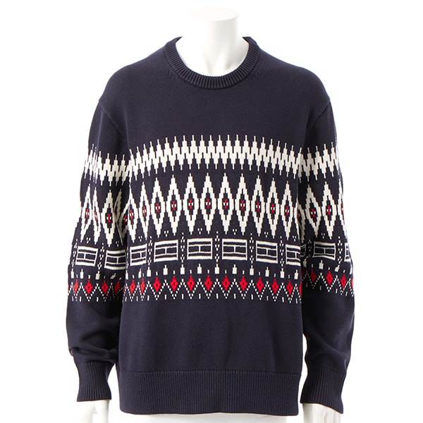 [�}���C]�v���C�X�t�F�A�A�C���R�b�g���N���[�l�b�N�Z�[�^�[/�g�~�[ �q���t�B�K�[�iTommy Hilfiger�j �u���b�N0A4