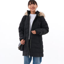 ダウンスリムコートウィズファー | トミー ヒルフィガー(Tommy 