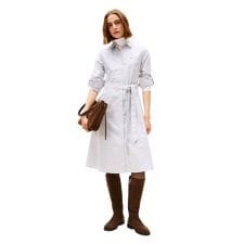 オックスフォードシャツワンピース