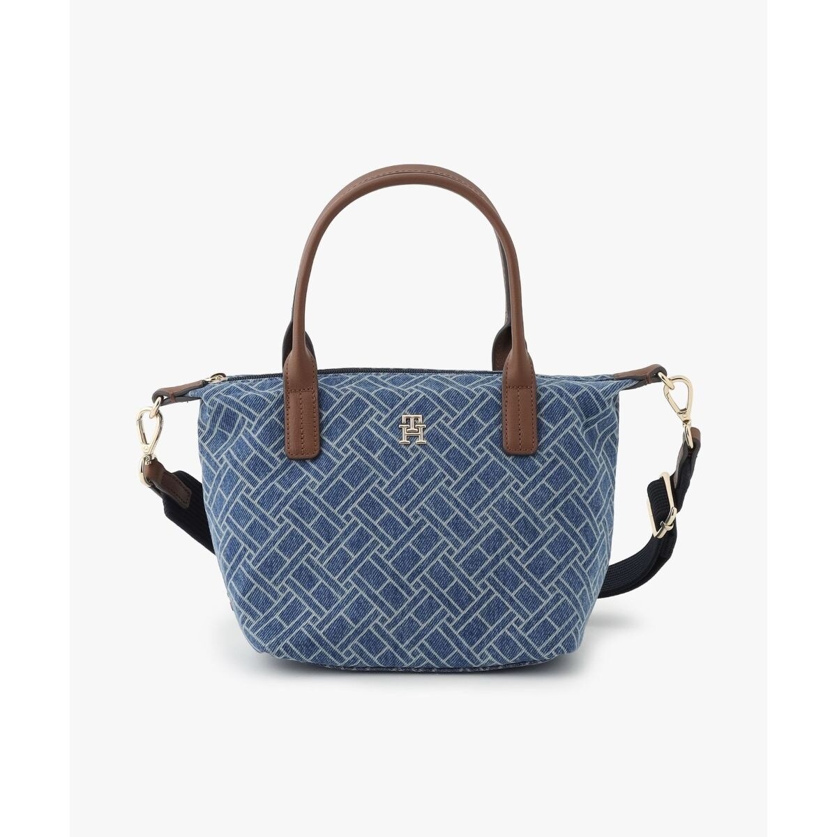 ポペットフラッグデニムミニトートバッグ | トミー ヒルフィガー(Tommy 