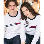 オンライン限定】トミーヒルフィガーロゴロングスリーブTシャツ / TINO 