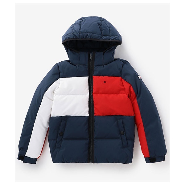 BOYS フラッグフーデッドジャケット | トミー ヒルフィガー(Tommy