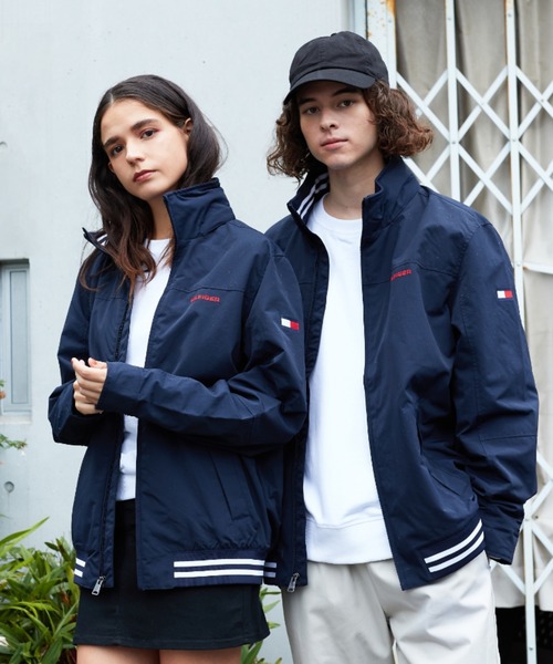 ロゴナイロンブルゾン/ REGATTA JACKET | トミー ヒルフィガー(Tommy Hilfiger) | 0867874795 |  ファッション通販 マルイウェブチャネル