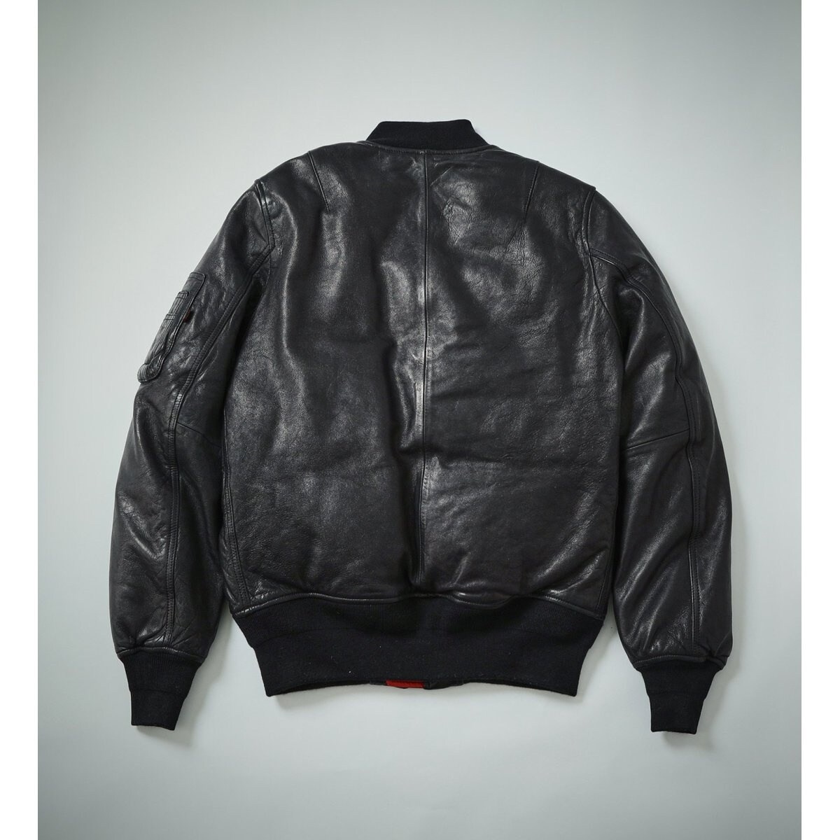 直営店限定】MA-1レザーダウン／本革 | アルファ インダストリーズ