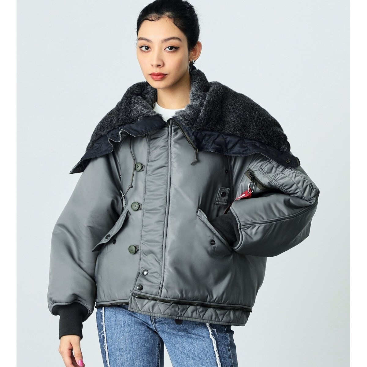 ALPHA INDUSTRIES N-2B リフレクターカスタム ALPHA INDUSTRIES N-2B リフレクターカスタム ALPHA INDUSTRIES
