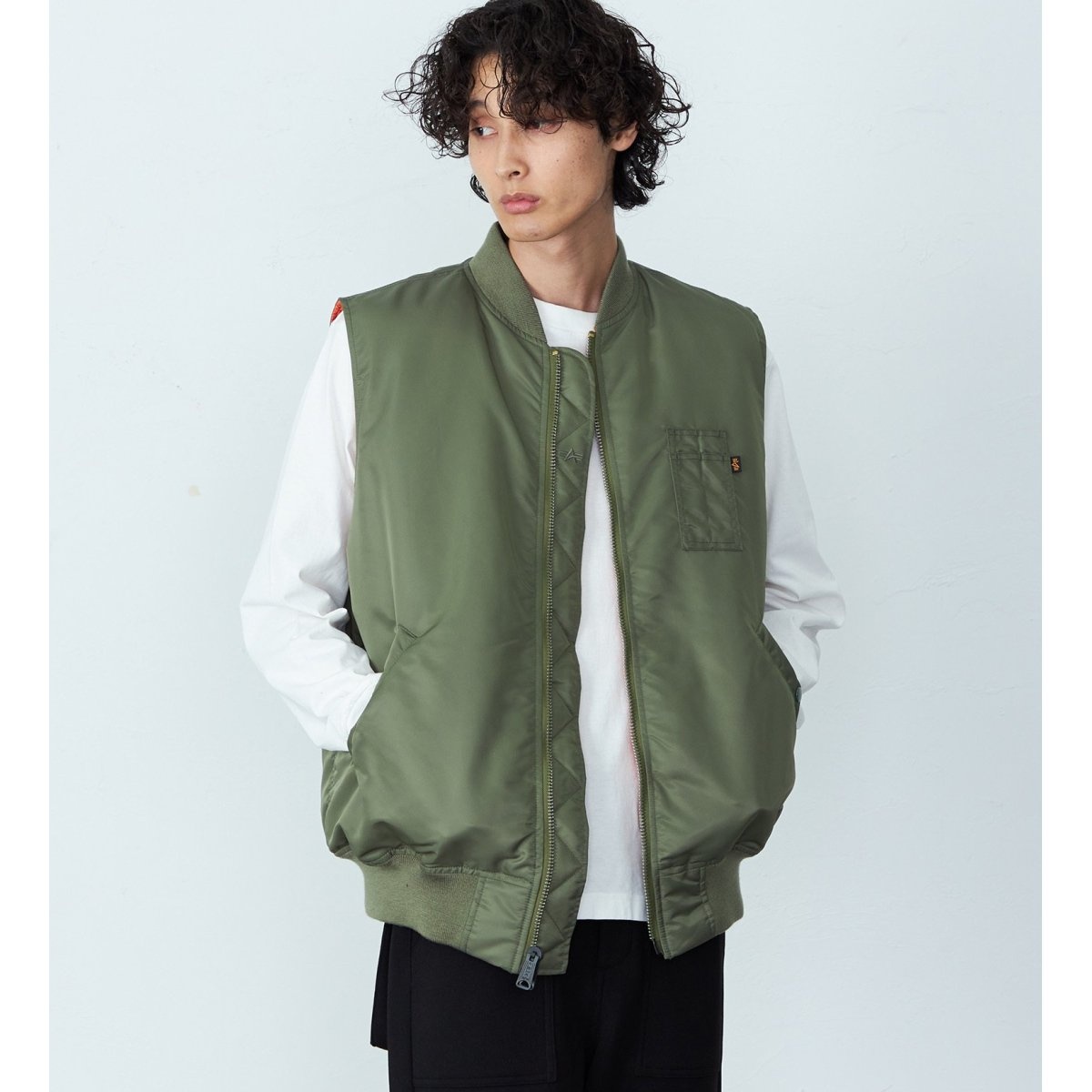 MA-1 ダウンベスト | アルファ インダストリーズ(ALPHA INDUSTRIES