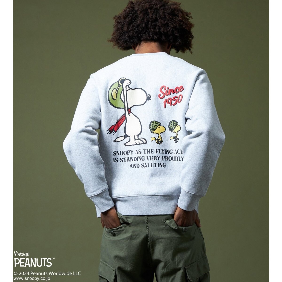 セントマイケル ピーナッツ スヌーピー スウェット XL セントマイケル