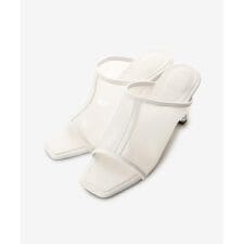 ビニールクリアヒールサンダル(S)