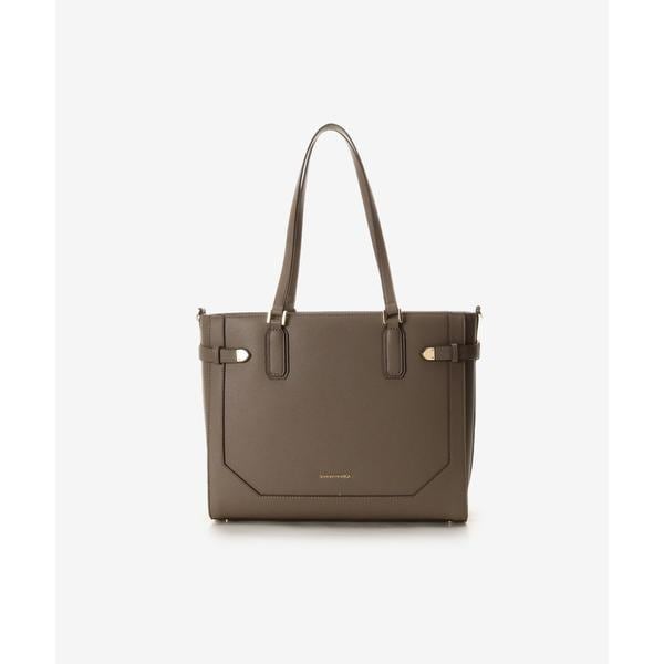 人気★SAMANTHAVEGA ロゴテープキャンバスA4トートバッグ★上品 ロゴテープキャンバスA4トートバッグ(FREE ブラック
