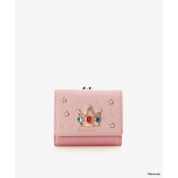 未使用品✨サマンサベガ　任天堂　コラボ　ピーチ姫　折り財布　コレクション　ピンク PRINCESS PEACH COLLECTION」折財布 | サマンサベガ(Samantha Vega