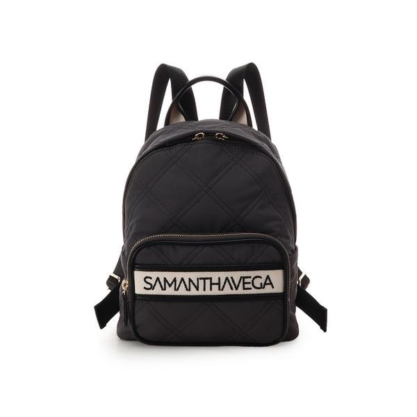 【SAMANTHAVEGA】ロゴテープリュック □公式オンラインショップ＆一部店舗限定□ロゴテープリュック