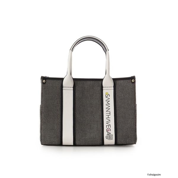 ツイードフリルハンドバッグ（大） | サマンサベガ(Samantha