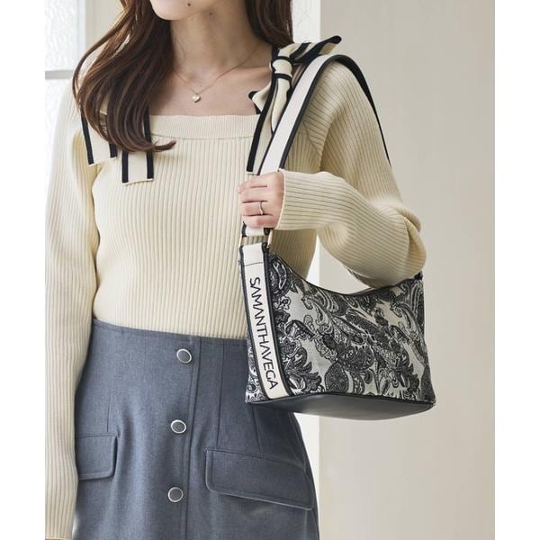 大人気!! SAMANTHAVEGA ロゴテープワンショルダーバッグ SAMANTHAVEGA｜ロゴテープワンショルダーバッグ | Rakuten