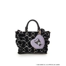 サマンサベガ(Samantha Vega)の「クロミコレクション」フリルハンドバッグ