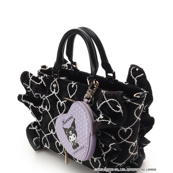 クロミコレクション」フリルハンドバッグ | サマンサベガ(Samantha