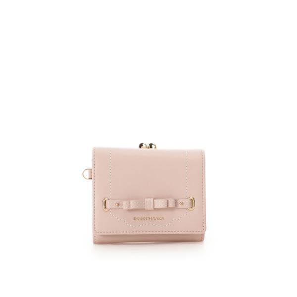 バイカラージュエルリボン折財布 | サマンサベガ(Samantha Vega