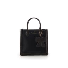 リボンチャーム付きスクエアバッグ