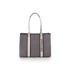 新色ロゴテープキャンバスA4トートバッグ