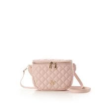 ダブルステッチダイヤキルトショルダーバッグ