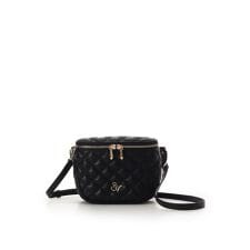 ダブルステッチダイヤキルトショルダーバッグ