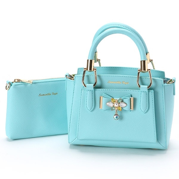 ビジューリボンバッグ（ミニ） | サマンサベガ(Samantha Vega