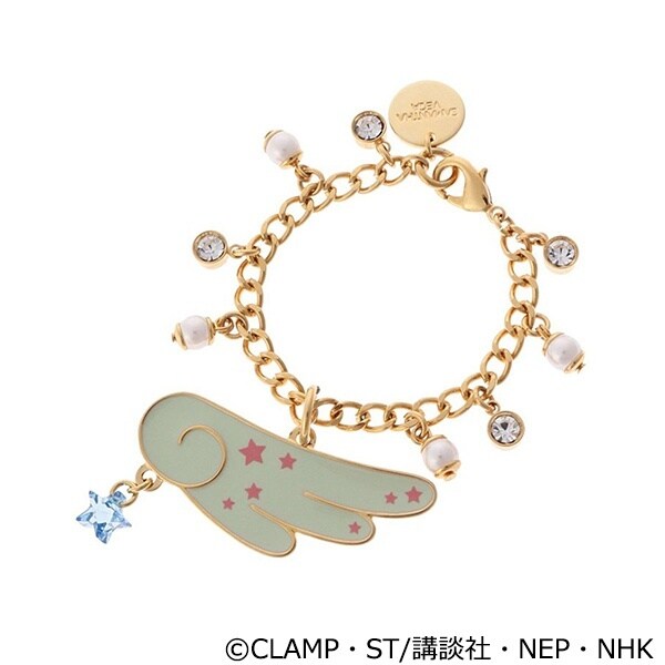 カードキャプターさくら サマンサベガ コラボ さくらカードチャーム(ピンク) アニメ「カードキャプターさくら」放送開始25年を記念した