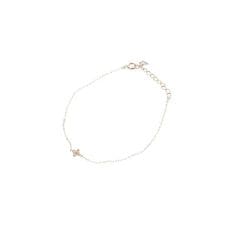 シンプルフラワーブレスレット