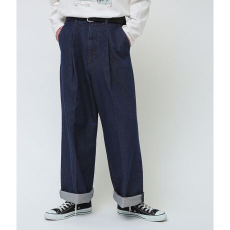 Taiｘjunred デニムワイド2ロールアップパンツ ジュンレッド Junred Ans ファッション通販 マルイウェブチャネル