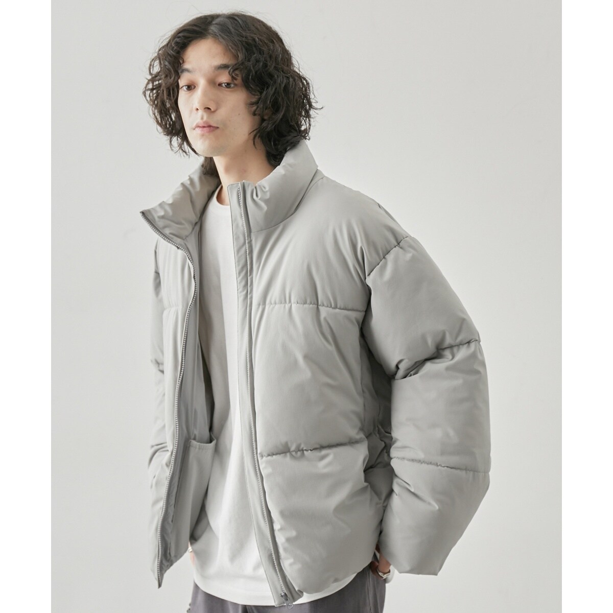 2WAY Stretch Loose Fiber Down Jacket / ストレッチルーズファイ