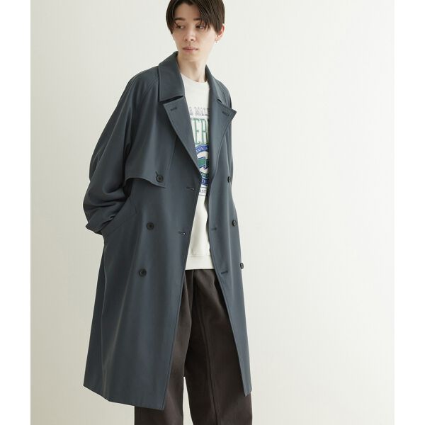 ドレープサージトレンチコート