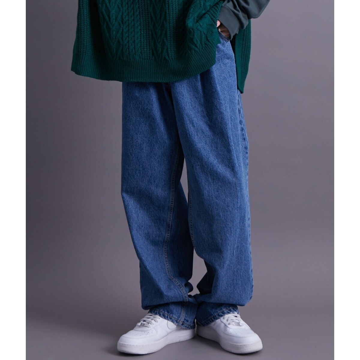 リアム　ワイドデニム 追加》R'IAM WIDE デニム（デニムパンツ・ジーンズ）｜Plage