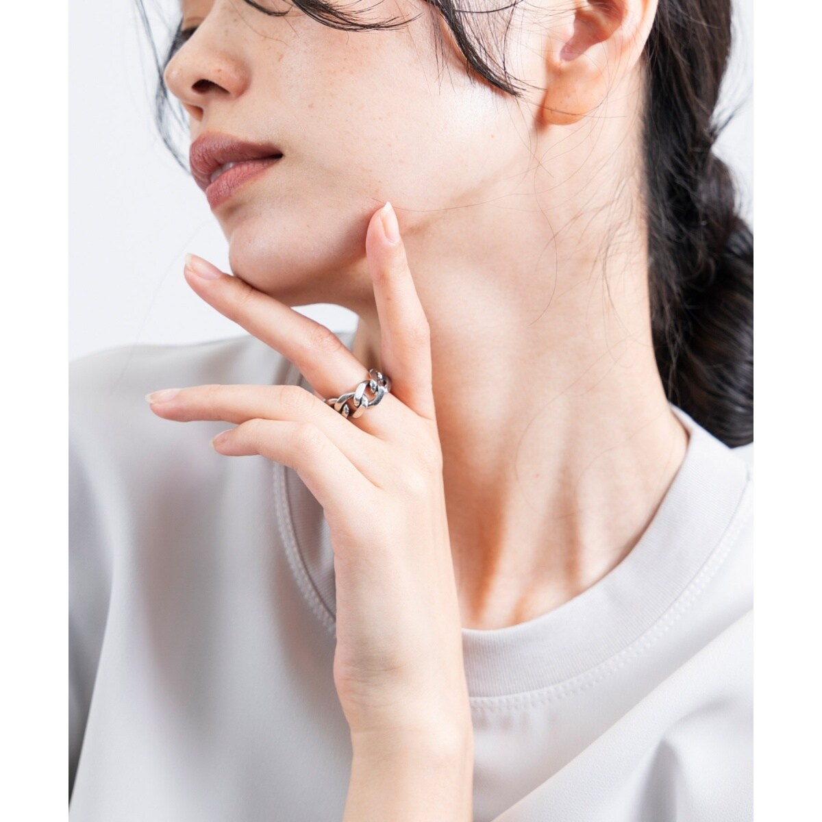 アクセサリー Jun ital. from JUNRed / flat link chain | ジュンレッド(JUNRED