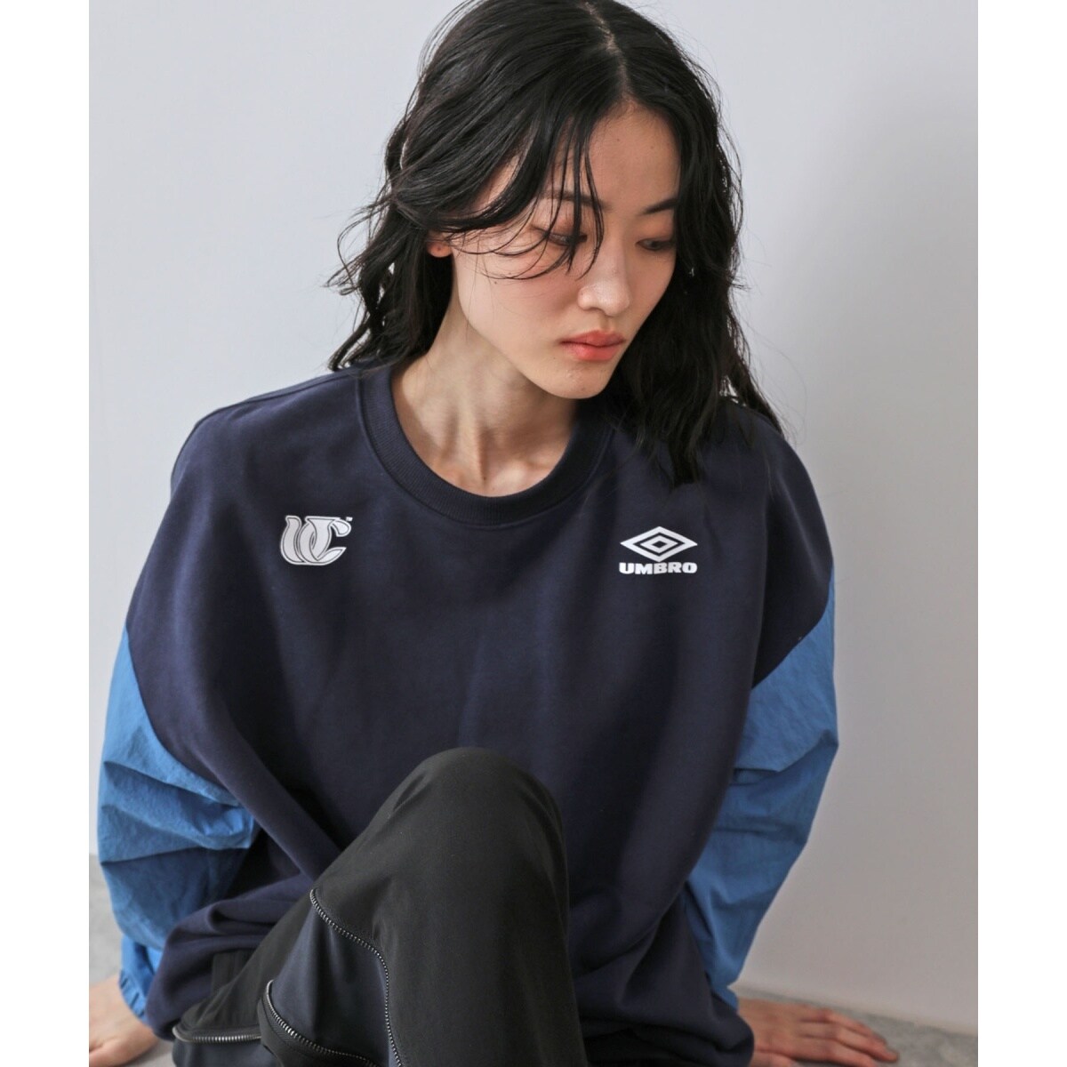 梅田サイファー ×UMBRO×JUNRED】セットアップ対応ナイロントラック
