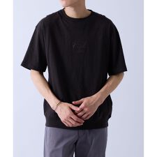 スラブ天竺タイポグラフィスウェットTシャツ