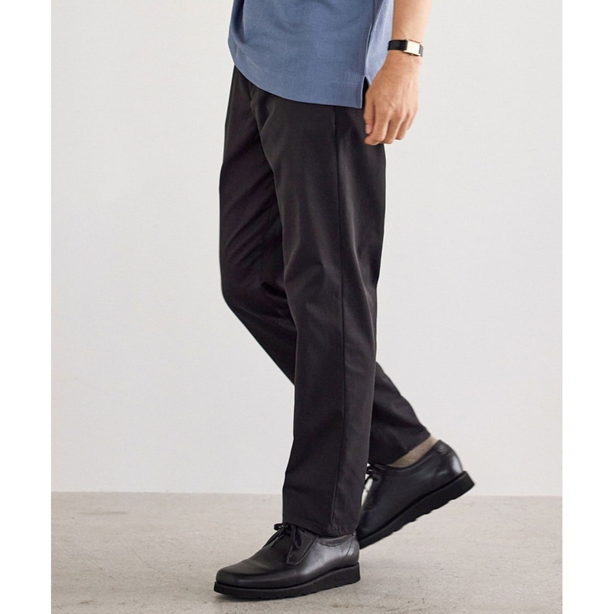 ミラノリブGOODフィットスラックス/セットアップ対応 | ジュンレッド