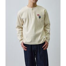 【BENDAVIS別注】エンブロイダリテレコヘンリーネック
