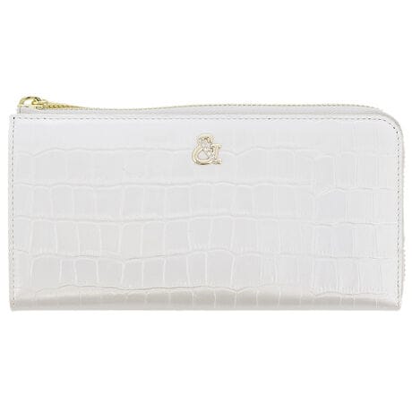 新品 展示品 ピンキー&ダイアン 白 長財布 赤かっ 財布 レディース d2 
