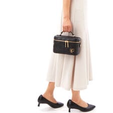 ピンキー＆ダイアン　ミックスツイード　バニティ