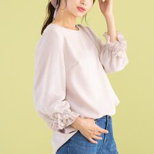 レース切替袖ブラウス | ローズティアラ(Rose Tiara) | マルイウェブ 