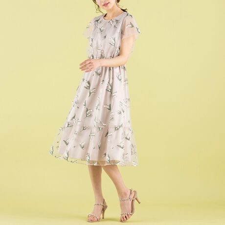 スズランチュール刺繍ワンピース ローズティアラ Rose Tiara ファッション通販 マルイウェブチャネル