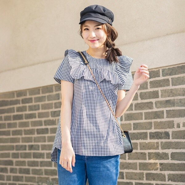 ローズティアラ♥ブラック＋ギンガムチェックのドッキング