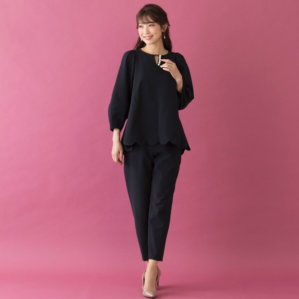 セットアップ対応】テーパードパンツ | ローズティアラ(Rose セットアップ対応】テーパードパンツ | ローズティアラ(Rose
